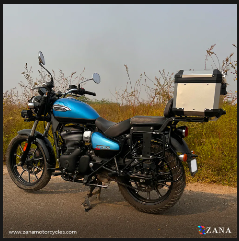 Zana- TOP RACK WITH PLATE TYPE-1 FOR ROYAL ENFIELD METEOR 350 - Image 6