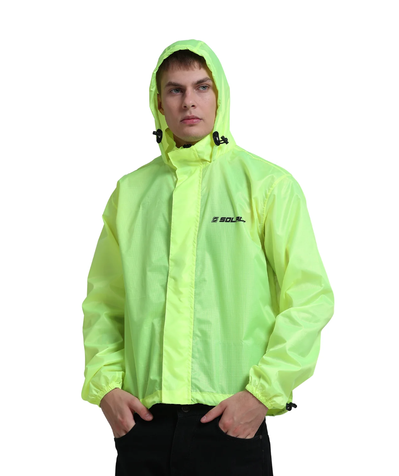 Solace Raintek Jacket 15K ( Neon ) - Image 3