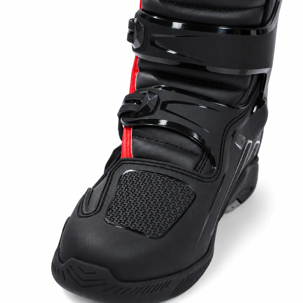 Raida TrailCraft V2 Motocross & Enduro Motorcycle Boots Black-Red - Image 6