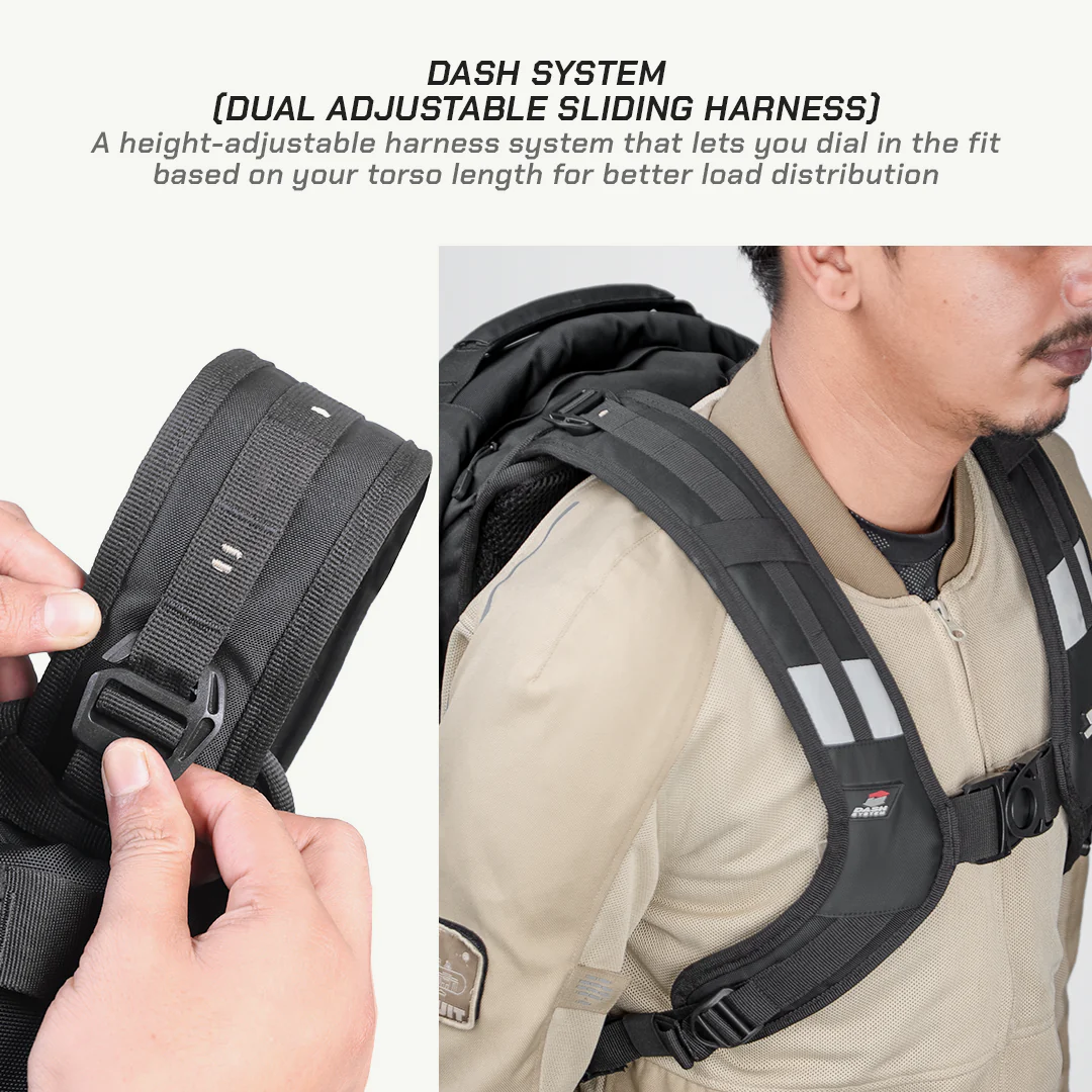 Viaterra Ruckus 21 - Motorcycle Backpack - Image 5
