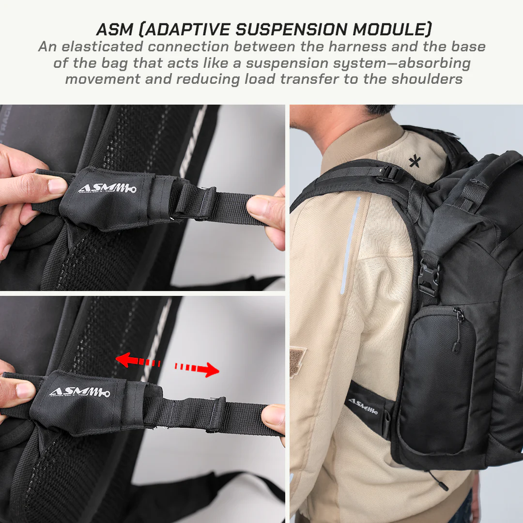 Viaterra Ruckus 21 - Motorcycle Backpack - Image 7