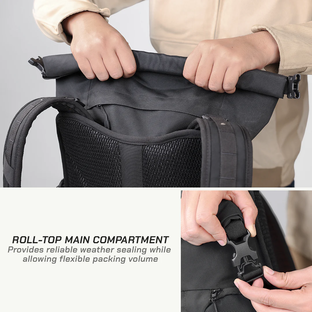 Viaterra Ruckus 21 - Motorcycle Backpack - Image 12