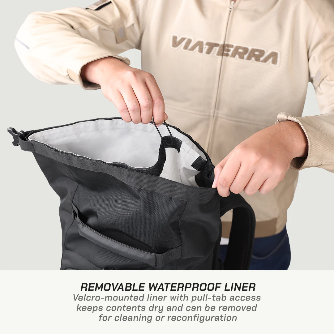 Viaterra Ruckus 21 - Motorcycle Backpack - Image 13