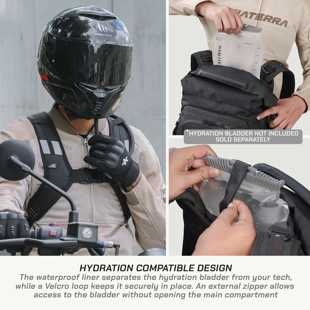 Viaterra Ruckus 21 - Motorcycle Backpack - Image 15