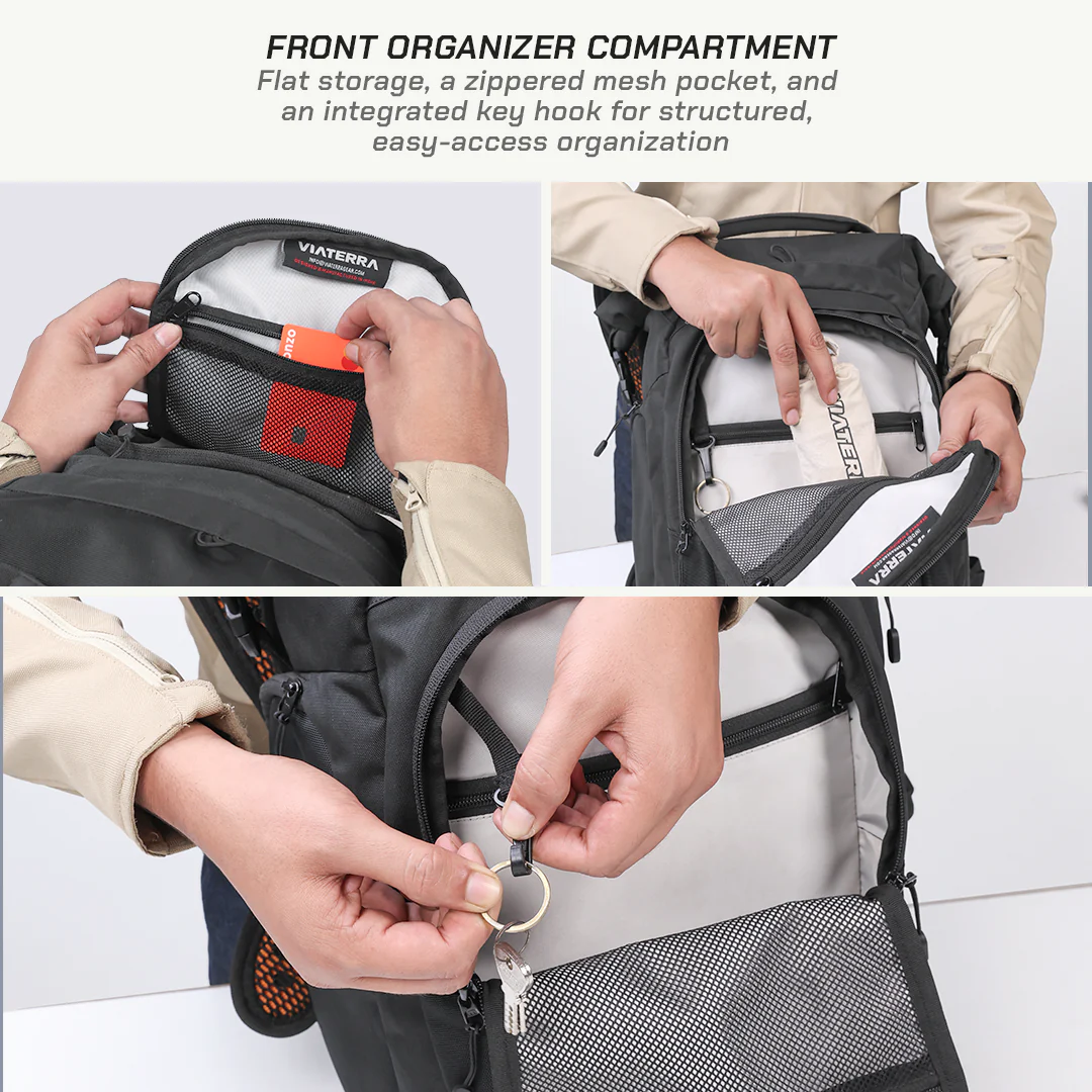 Viaterra Ruckus 21 - Motorcycle Backpack - Image 16
