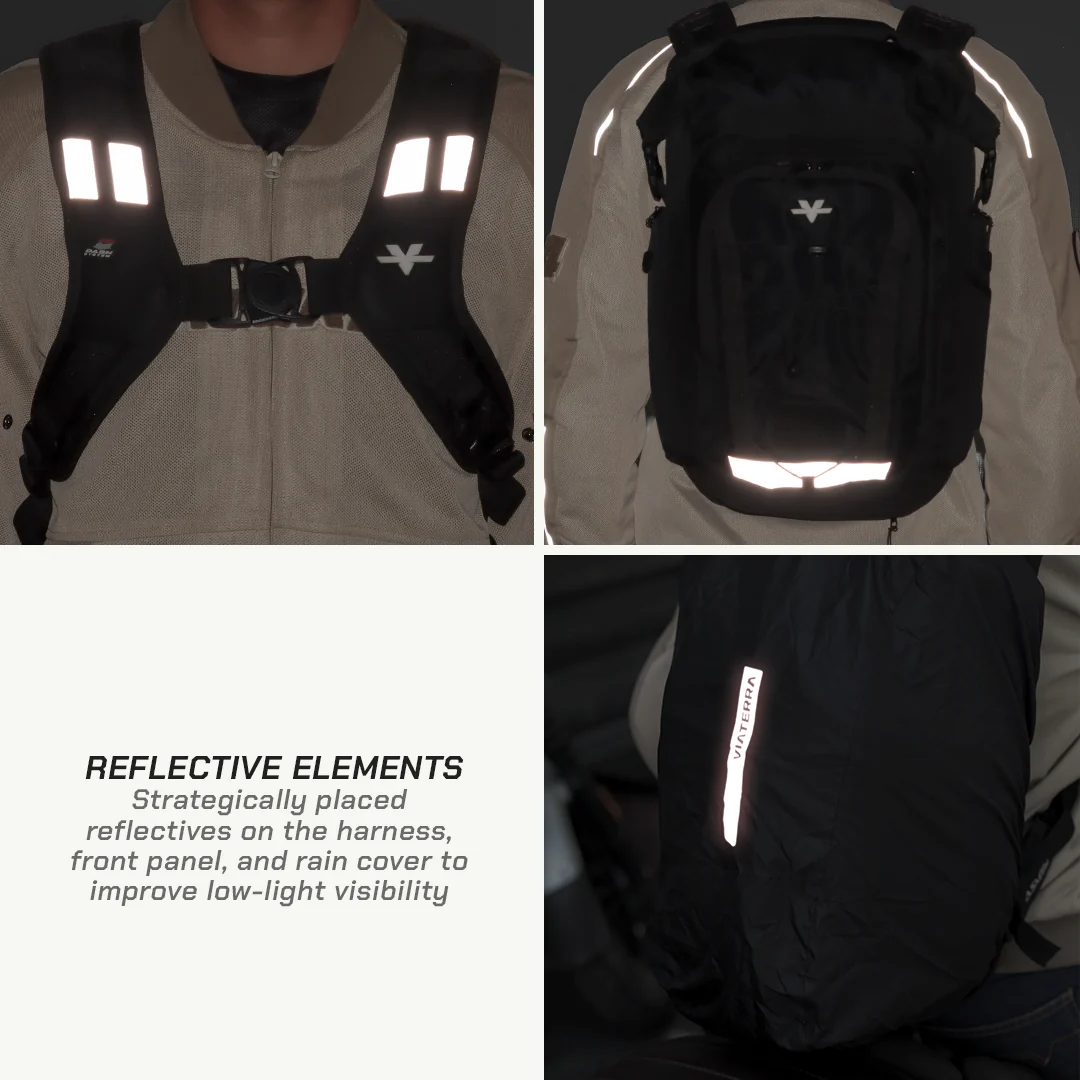 Viaterra Ruckus 21 - Motorcycle Backpack - Image 24