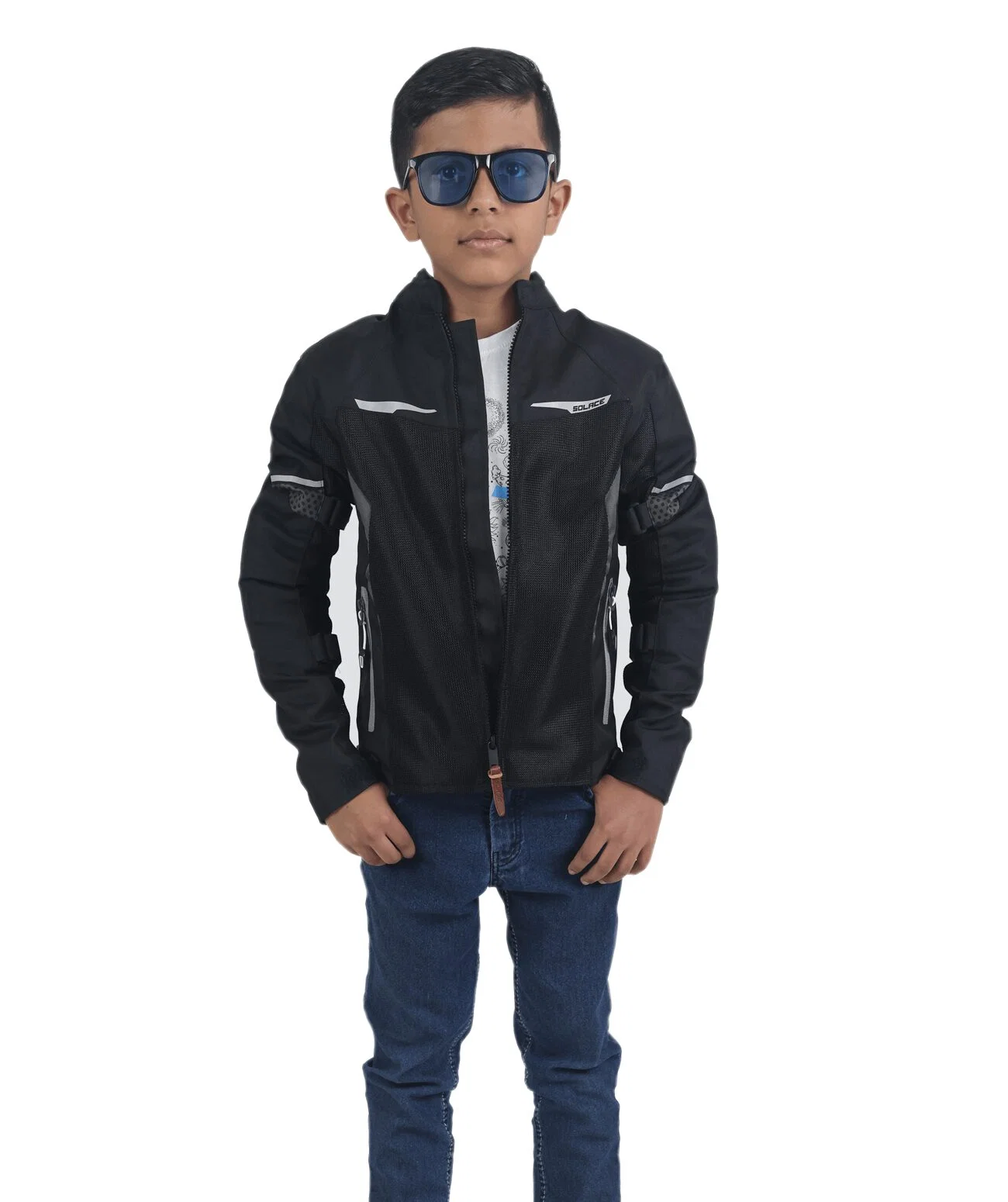 Solace Reywin Kids Jacket (B.Grey) - Image 3