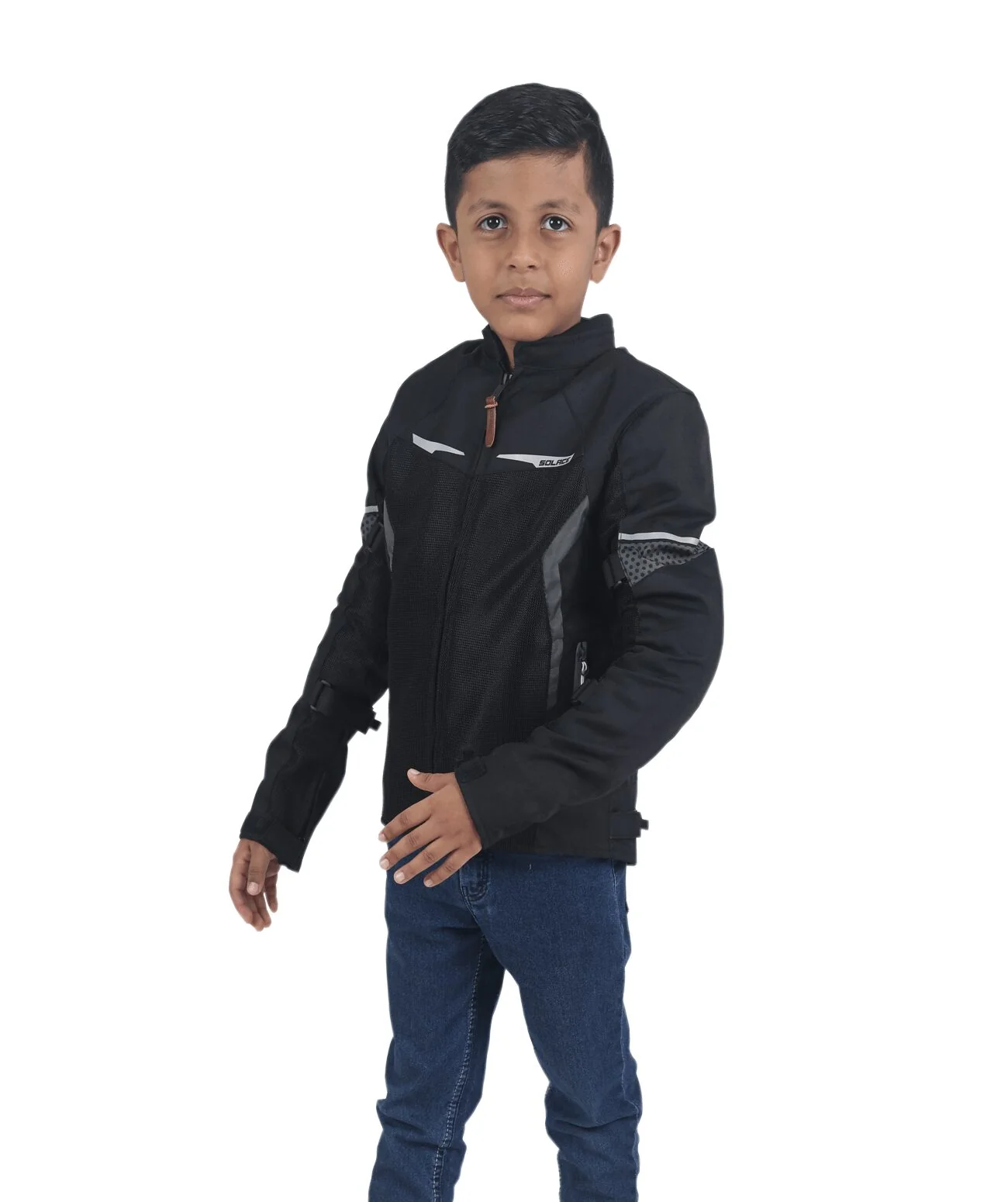 Solace Reywin Kids Jacket (B.Grey) - Image 2