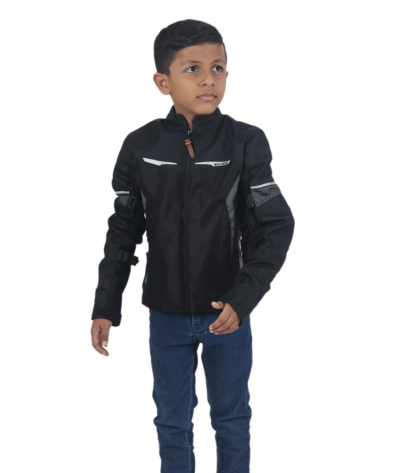 Solace Reywin Kids Jacket (B.Grey) - Image 5