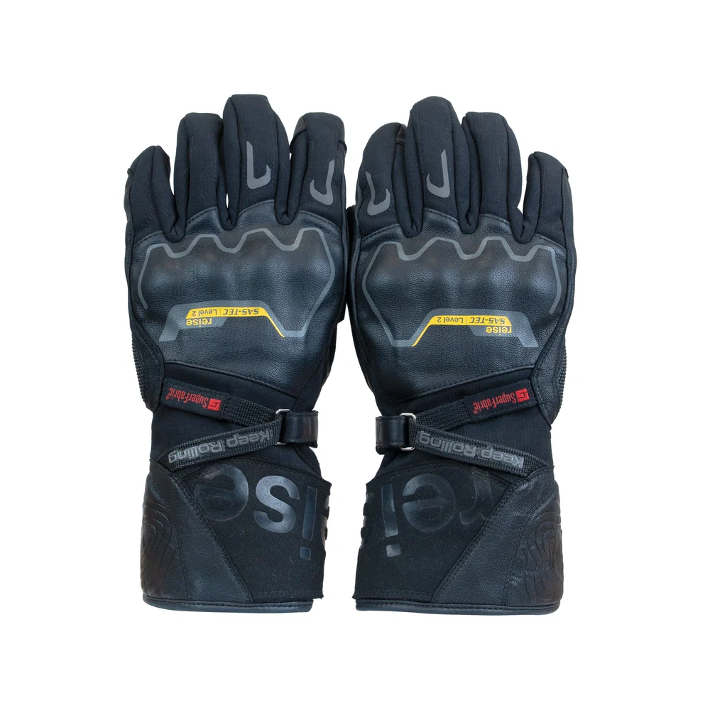 Reise Nubra All Weather Riding Gloves – Black - Image 4
