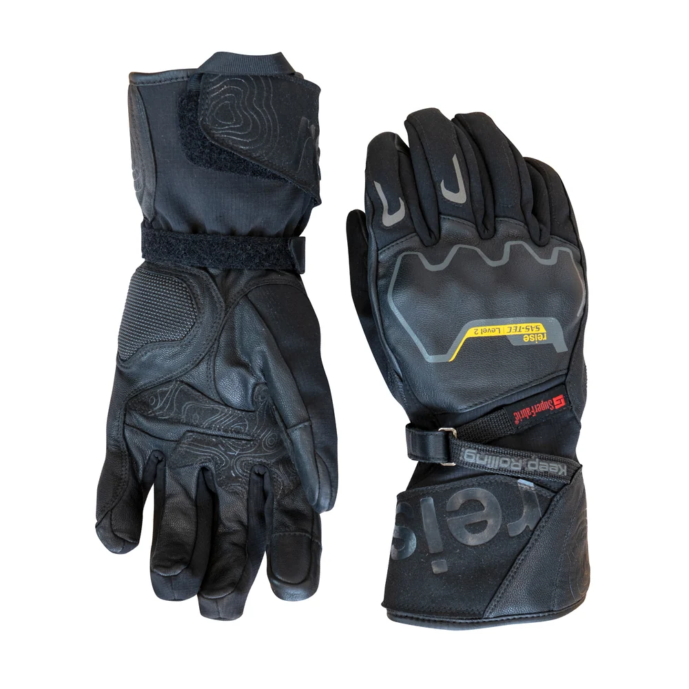 Reise Nubra All Weather Riding Gloves – Black - Image 3