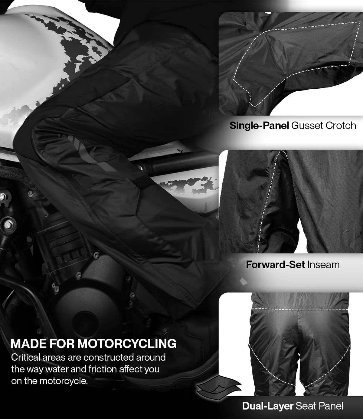 Rynox H2Go Pro 2 Rain Pants - Image 6