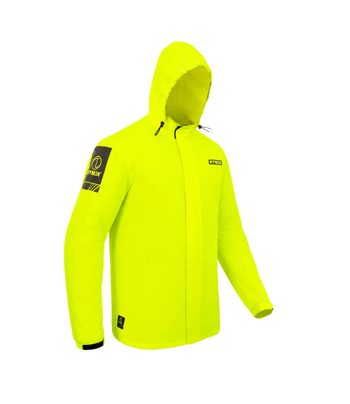 Rynox H2Go Pro 4 rain Jacket Hi-Viz Green