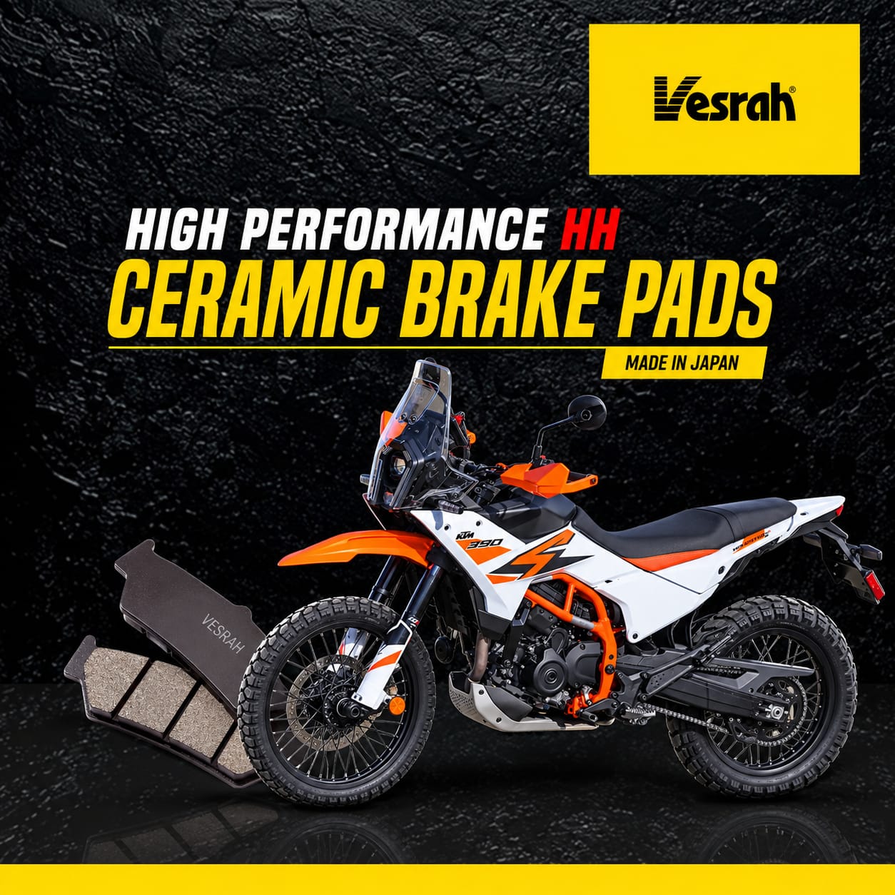 Vesrah Brake Pads KTM Adventure 390 (2025) - (Ceramic)