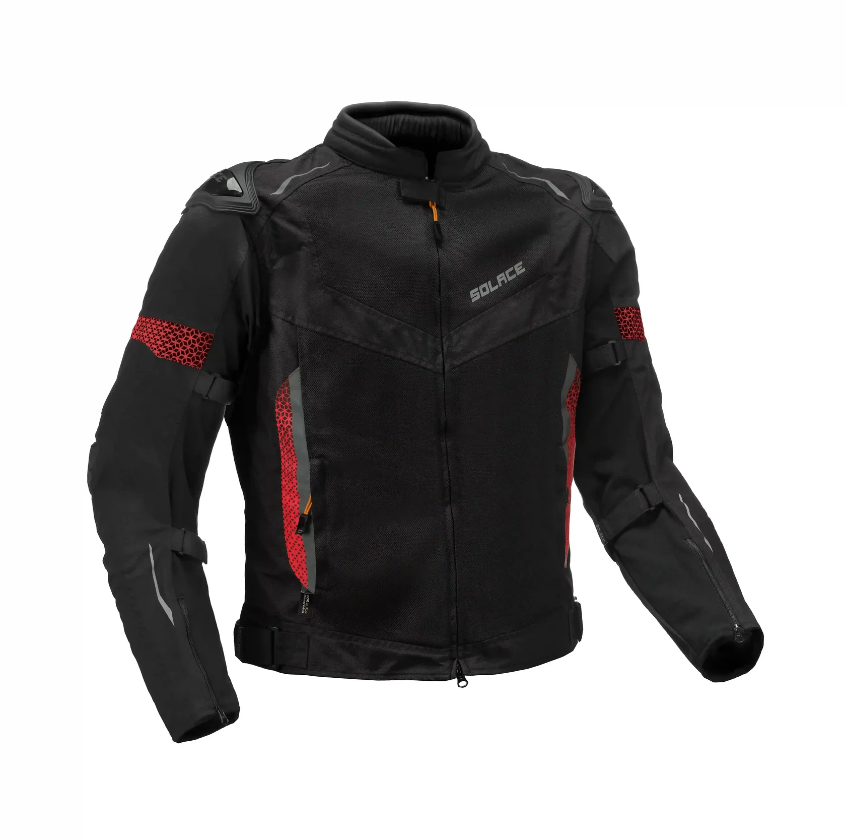 Solace Chicane Jacket (Black Red) - Image 3