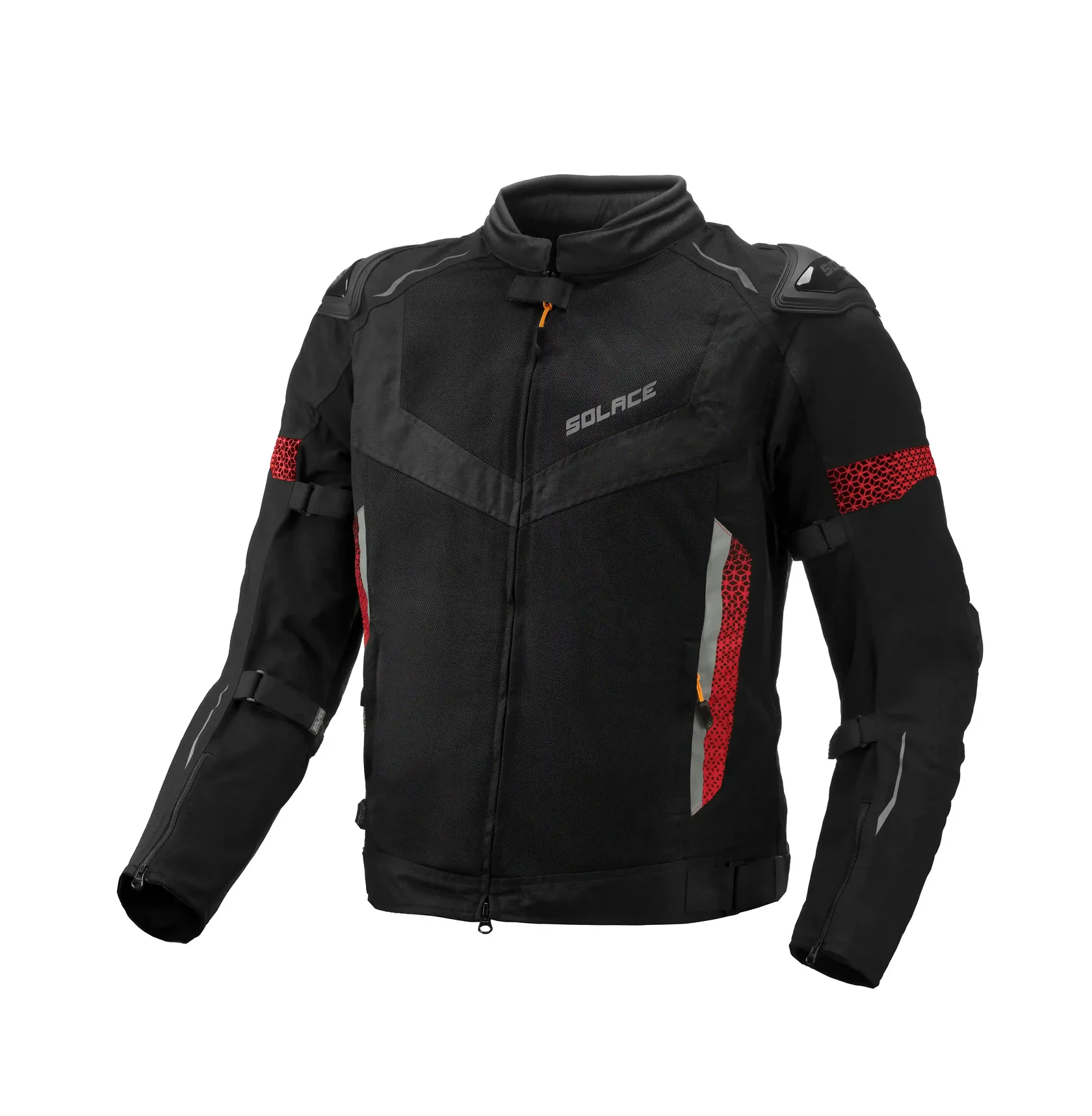 Solace Chicane Jacket (Black Red) - Image 4