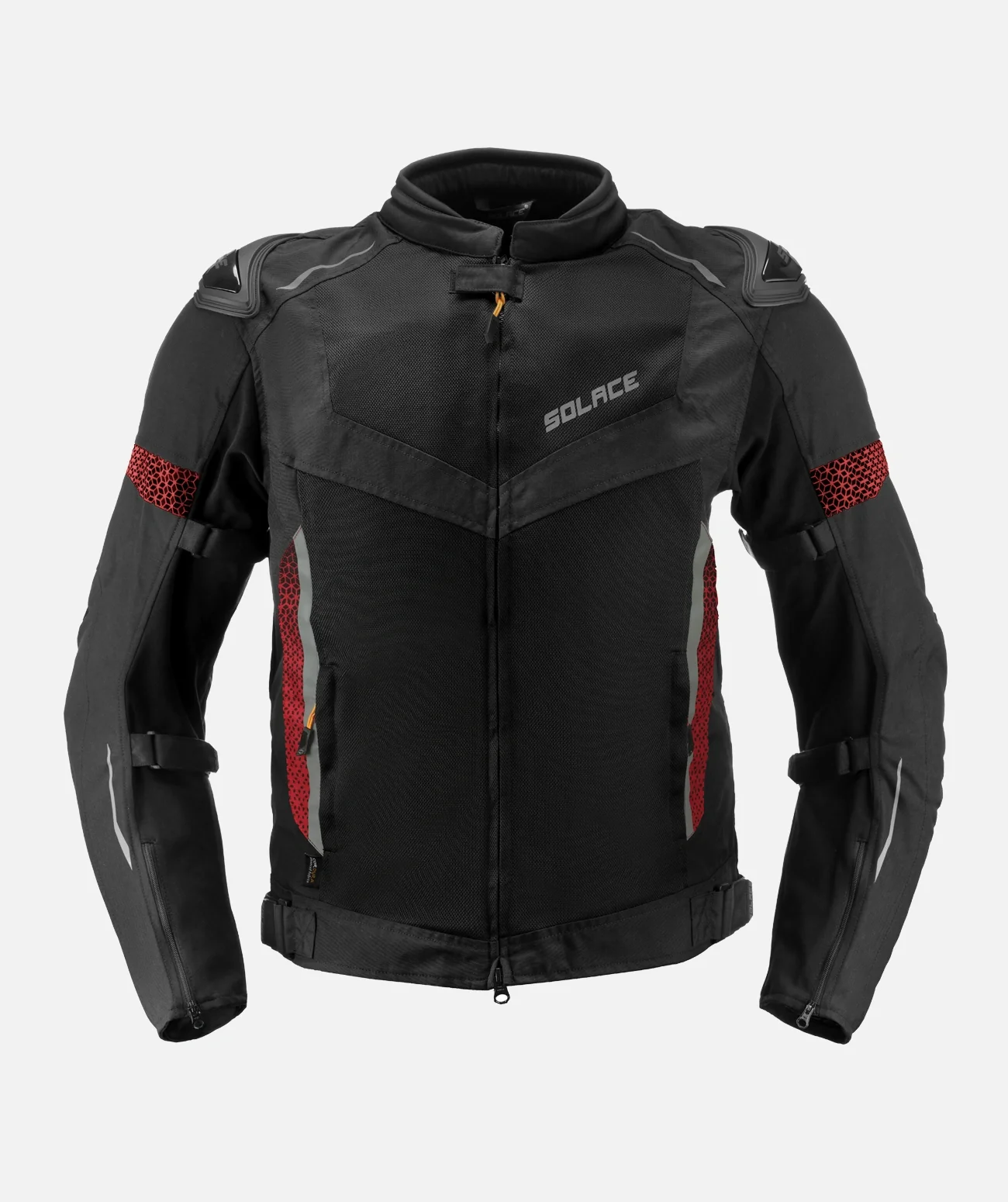 Solace Chicane Jacket (Black Red)